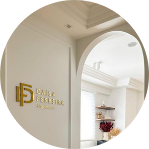 Estrutura moderna em gesso para moldar o ambiente.